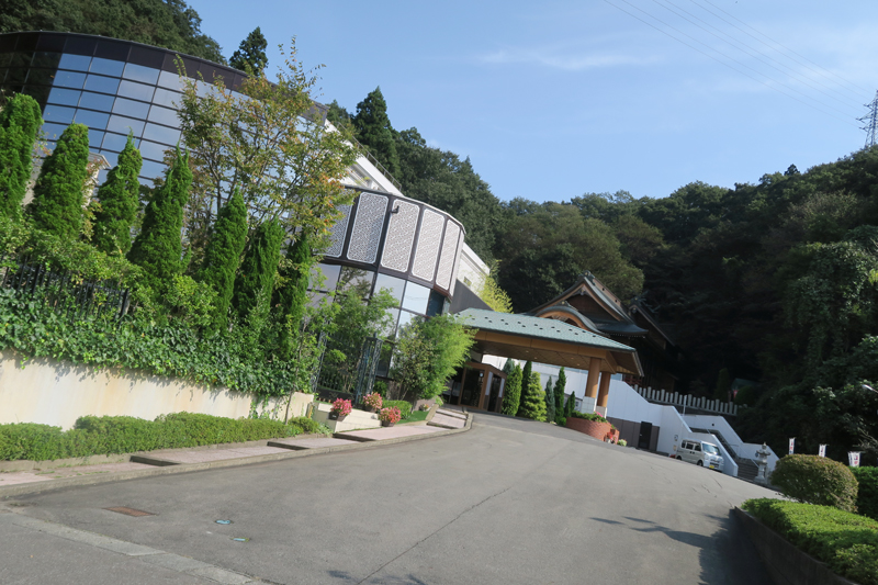 ベンチからの景色
