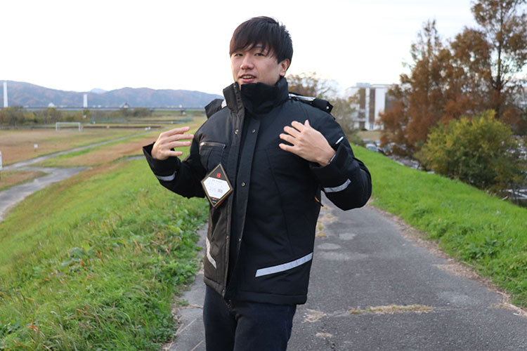 バートル 防水防寒ジャケット(03-7610)スタッフ着用