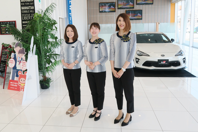 ネッツトヨタ福井　制服リニューアル