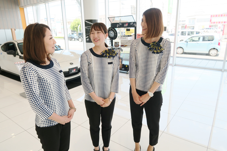 ネッツトヨタ福井　制服リニューアル